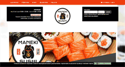 Desktop Screenshot of manekisushi.com